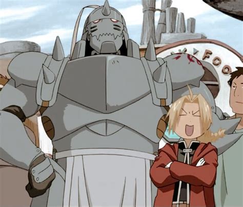 Alphonse Elric E Edward Elric Fullmetal Alchemist Brotherhood