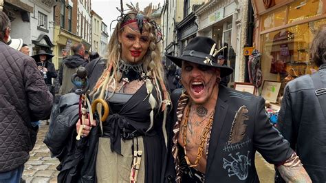 Whitby Goth Weekend October 2022 Full Walking Tour 4K YouTube