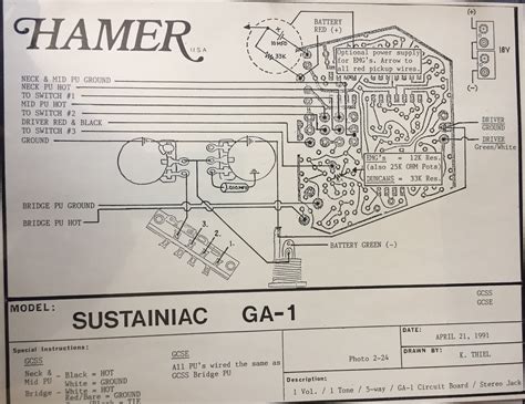 Hamer Standard Wiring Diagram