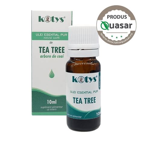 Ulei De Tea Tree Pur Pentru Uz Intern Ml Kotys