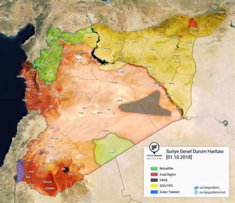 Suriye Son Durum Haritas Kronolojik Ar Iv Stratejik Ortak