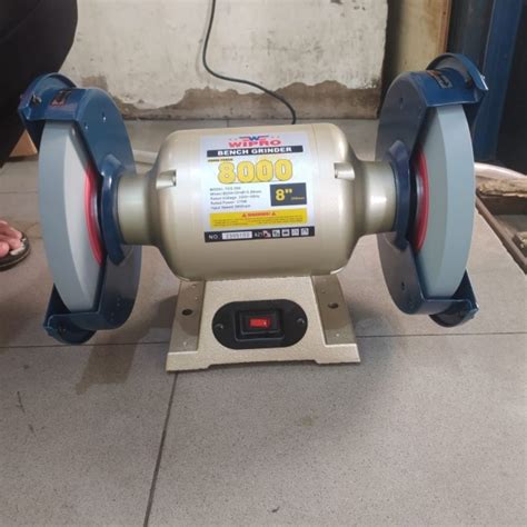 Jual Mesin Gerinda Duduk 8 WIPRO TDS200 Bench Grinder 8 Inch TDS 200