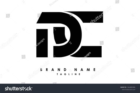 Alphabet Letters Initials Monogram Logo Dc Stock Vector Royalty Free