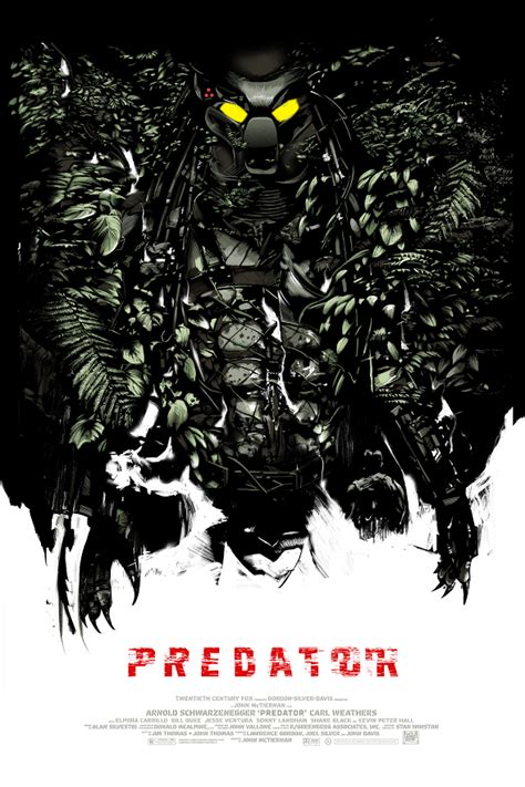 New Predator Poster from the Bottleneck Gallery teases the Predator on ...