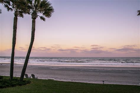 Sunset At Ponte Vedra Beach Florida Stock Photo Download Image Now