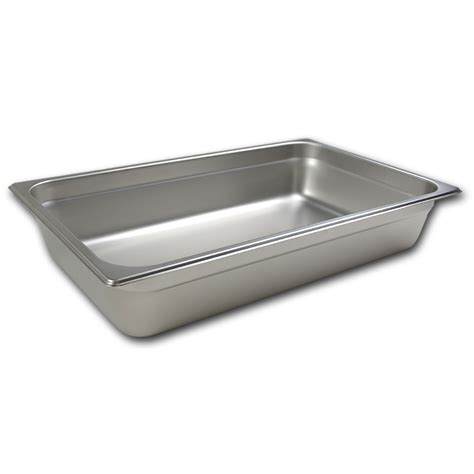 Browne Halco 88004 Full Sized Steam Pan Stainless