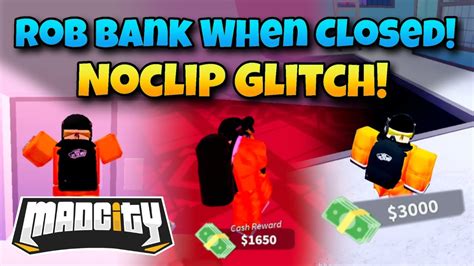 Op Noclip Glitch Roblox Mad City Update Glitches Secrets