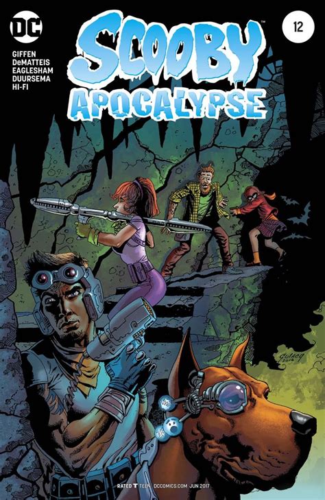 Scooby Apocalypse 12 Variant Cover Fresh Comics Scooby Doo Mystery Incorporated Scooby