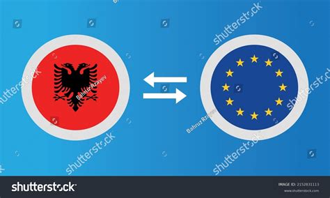 Round Icons Albania European Union Flag Stock Vector (Royalty Free) 2152831113 | Shutterstock