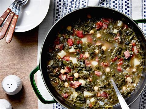 Portuguese Chourico and Kale Soup Recipe | Rachael Ray | Food Network