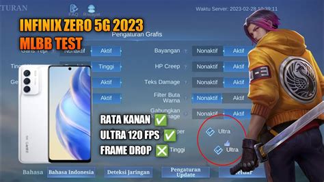 Test Gameplay Mobile Legends Infinix Zero G Rata Kanan No