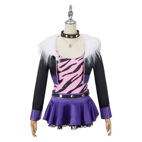 Monster High Anime Clawdeen Wolf Cosplay Costume Winkcosplay