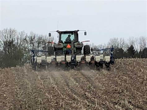 Soybean Plant Population Study Plot Planted Knox County