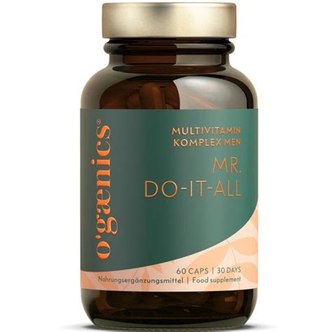 Ogaenics MR DO IT ALL Multivitamin Komplex Men Bio Naturel De