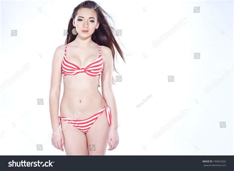 Sexy Woman Print Bikini Stock Photo Shutterstock