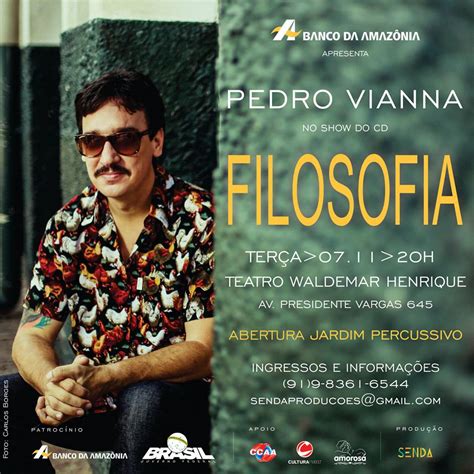 Holofote Virtual Jornalismo Cultural Pedro Vianna Faz O Ltimo Show