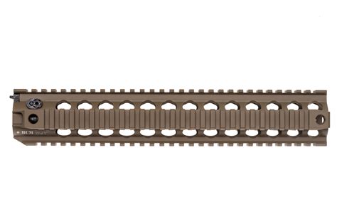 BCM® QRF-12 (Quad Rail Free Float Handguard) Flat Dark Earth For Sale | Bravo Company Guns