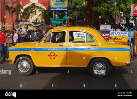 taxi car or taxi cab of kolkata,india Stock Photo - Alamy