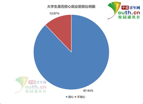 大学生就业观调查：近9成大学生担心就业前景，半数毕业后考研—中国教育在线