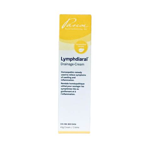 Lymphdiaral Drainage Cream G Essential Health Natural Wellness Clinic