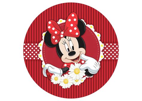 Papel De Arroz Minnie Modelo Elo Produtos Especiais