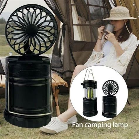 Camping Lantern With Fan | Konga Online Shopping