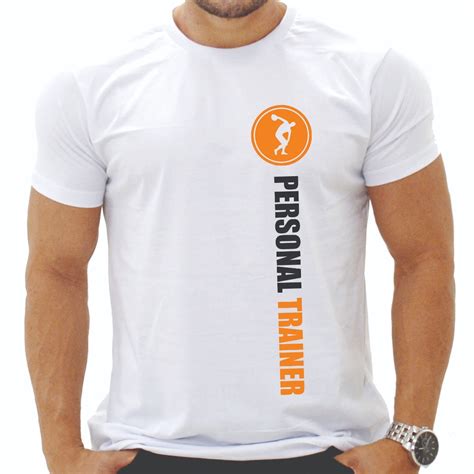 Camiseta Personalizada Dry Fit Personal Trainer Academia R 59 00 Em