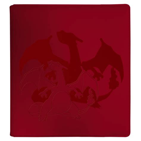 Ultra Pro Pokémon 12 Pocket Zippered Binder Elite Series Charizard