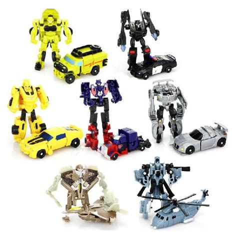 Cheap Good Quality Cm Mini Robot Optimus Prime Bumblebee Starscream