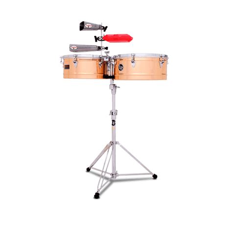 Latin Percussion LP LP1415 BZ PRESTIGE 14 AND 15 TIMBALES Audio