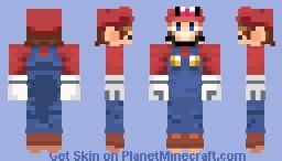 SUPER MARIO ODYSSEY! Minecraft Skin