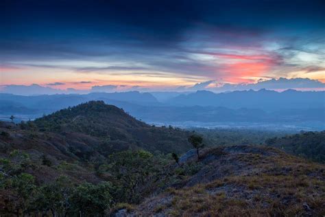 landscape with mountains sunset 9564623 Stock Photo at Vecteezy