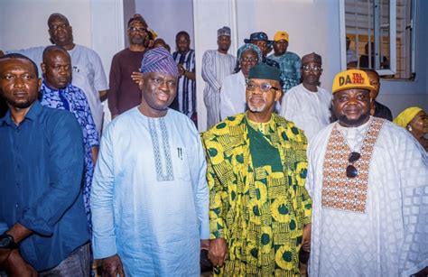 The Miracle Working Governor Pdp Lp Adc Chieftains Endorse Dapo