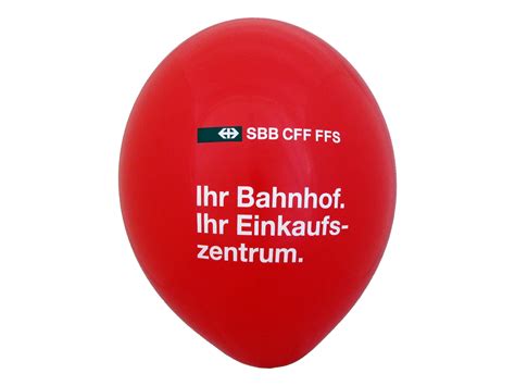 Bedruckte Ballone Ballon Box AG Ihr Schweizer Ballon Spezialist