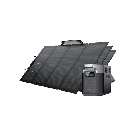 Ecoflow Delta Max 220w Portable Solar Panel Ecoflow Power Systems