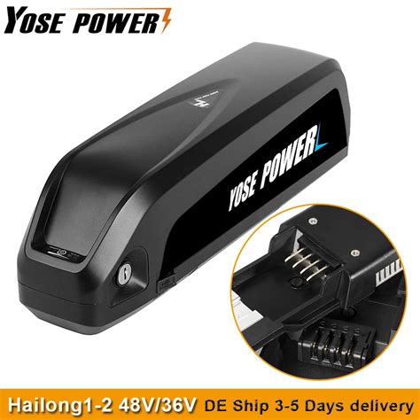 48v 36v 174ah Hailong Ebike Battery 48v Battery Pack 18650 Lithium E