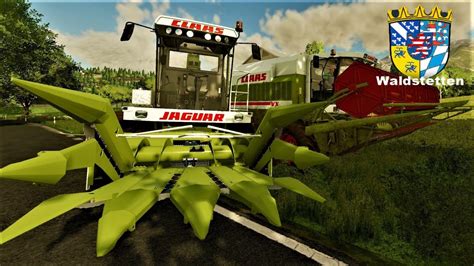 LS22 Waldstetten 066 Der Claas Jaguar 695 steht am HÄNDLER Endlich