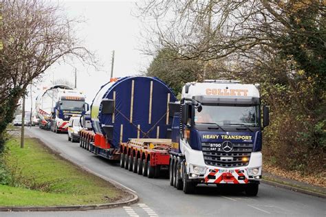 Transporting Tunnel Boring Machine Mary | FORWARDER magazine