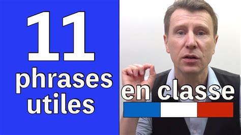 Phrases Utiles Pour La Classe De Fran Ais Youtube