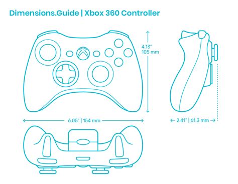 Playstation 5 DualSense Controller Dimensions & Drawings | Dimensions.com