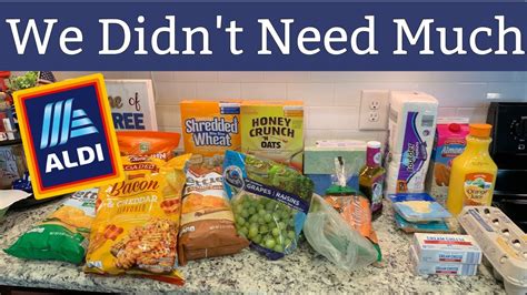 Aldi Weekly Grocery Haul Fill In Grocery Haul Lidl Haul Weekly