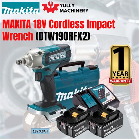 Makita Dtw Rfx V Cordless Impact Wrench Mm Shopee