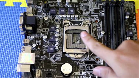 Review Motherboard Asus B150m A Ddr4 Youtube