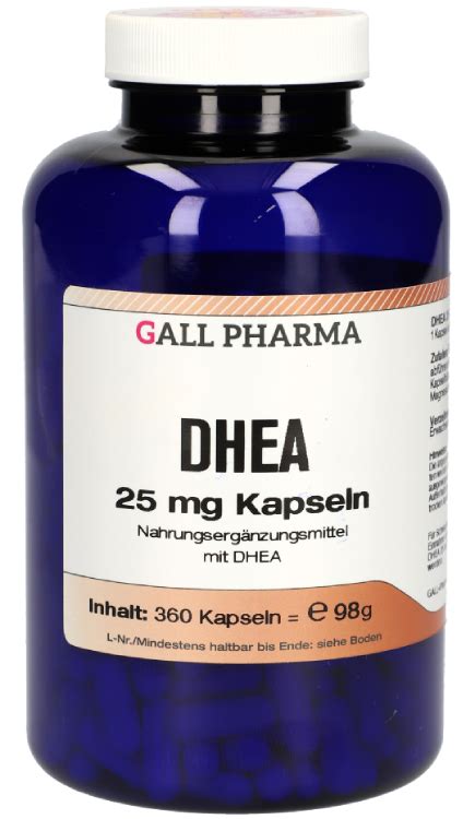 DHEA 25 mg Kapseln 360 St - Versandapotheke meinPharmaversand - Ihr ...
