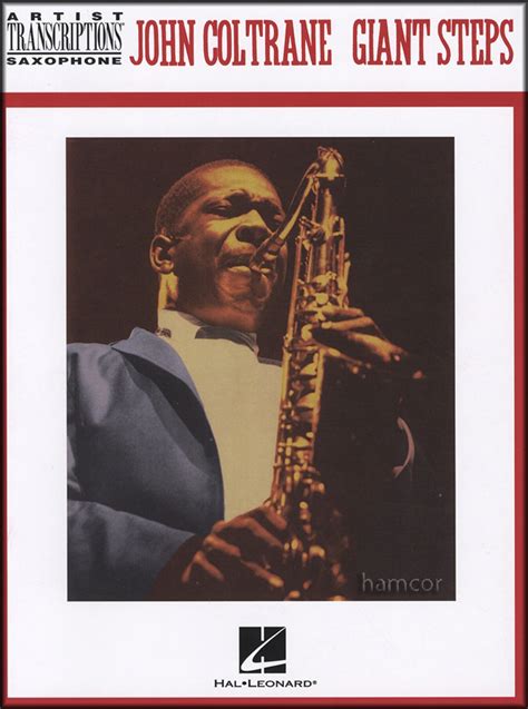 John Coltrane Giant Steps Tenor Sax Artis Transcriptions Jazz Sheet ...