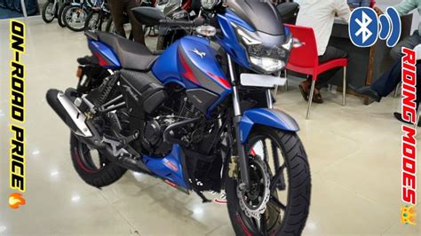 Finally New Model TVS Apache RTR 160 2v When Available In Showroom