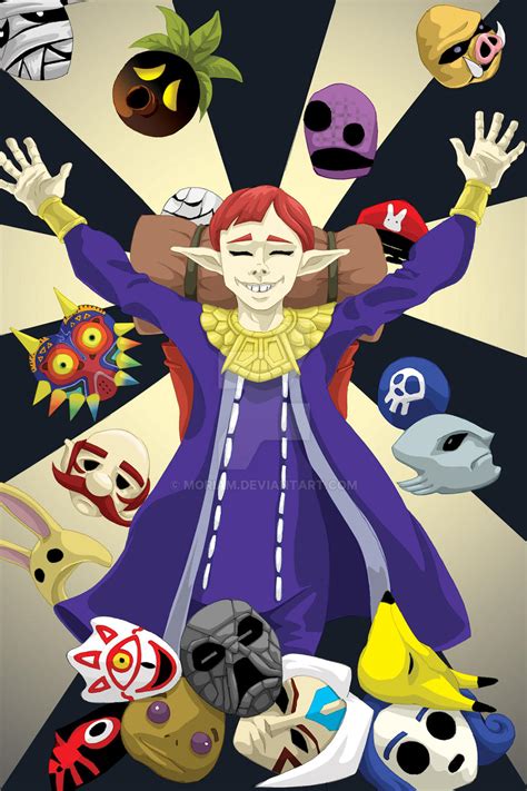 Happy Mask Salesman by Moriam on DeviantArt