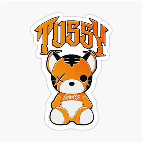 "Tussy Games" Sticker for Sale by IrfanaDesign | Redbubble