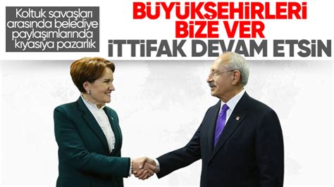 İyi Parti den CHP ye yerel seçim resti Hep bir taraftan fedakarlık