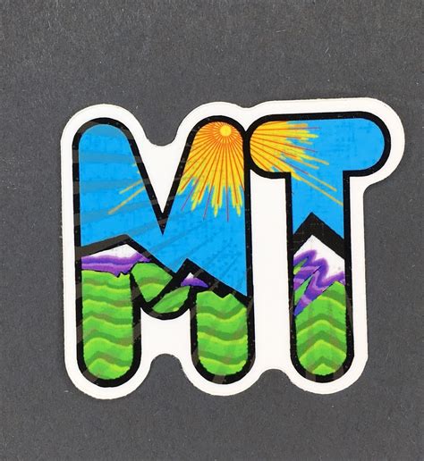 Montana Sticker Montana State Sticker Montana State of | Etsy